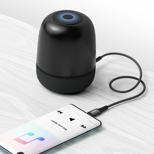 Kabel Audio USB-C - 3.5mm Acefast C1-08, 1.2m, Czarny