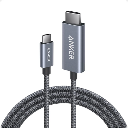 Kabel Audio i Video USB-C - HDMI Anker Nano, 1.8m, Szary A87E0H12