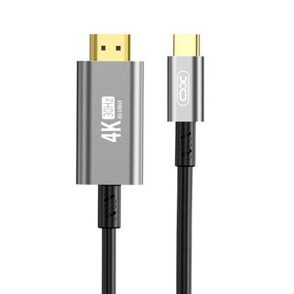 Kabel Audio i Video USB-C - HDMI XO Design GB019, 1.8m, Czarny