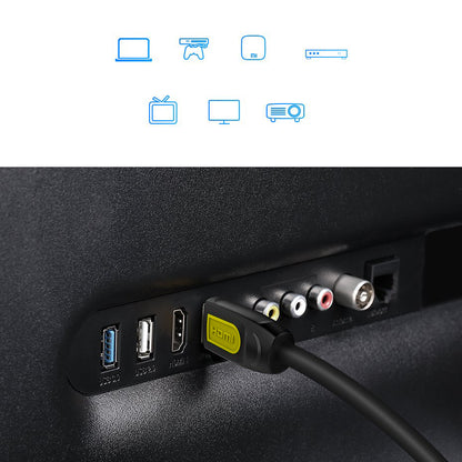 Kabel Video UGREEN HD101, HDMI - HDMI, 4K, 1m, Czarny