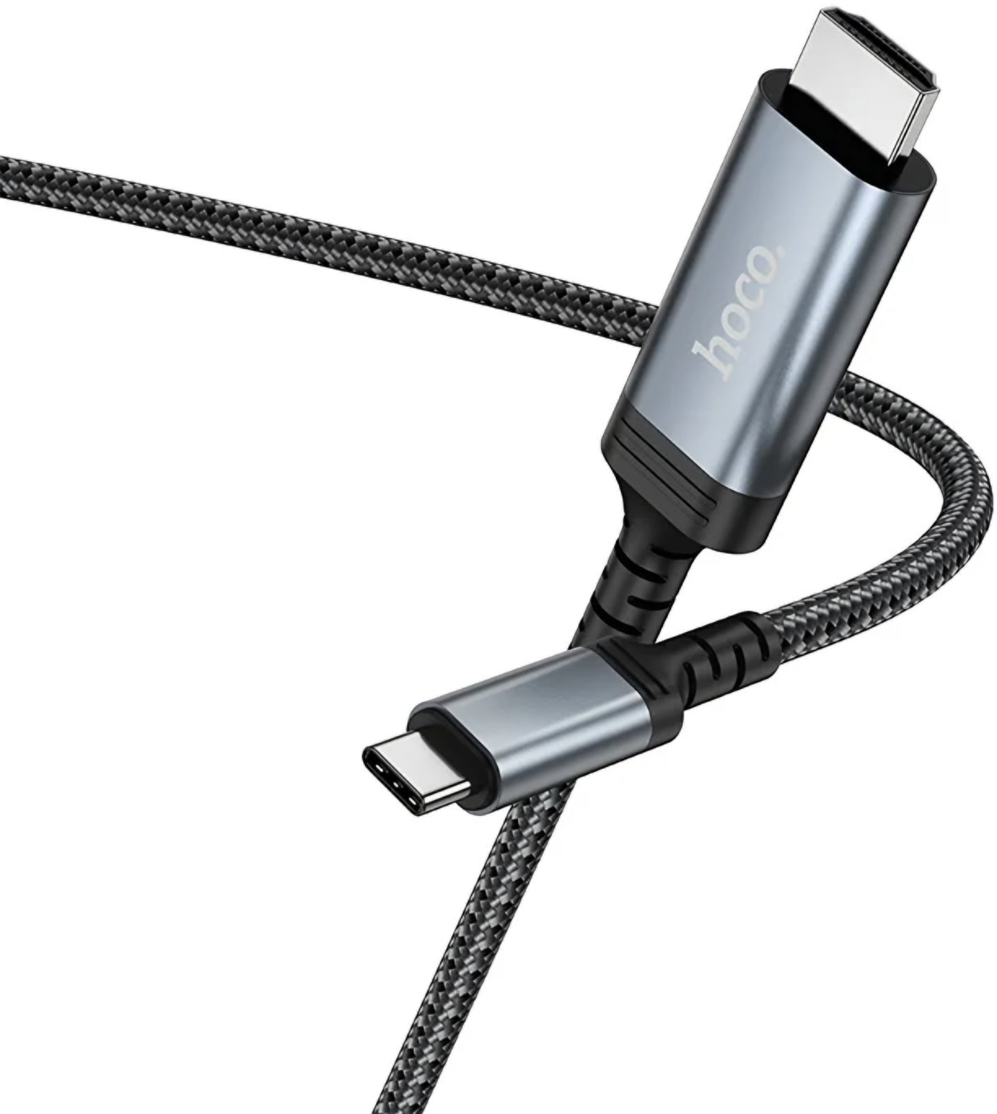Kabel Audio i Video USB-C - HDMI HOCO UA43, 1,8m, Szary