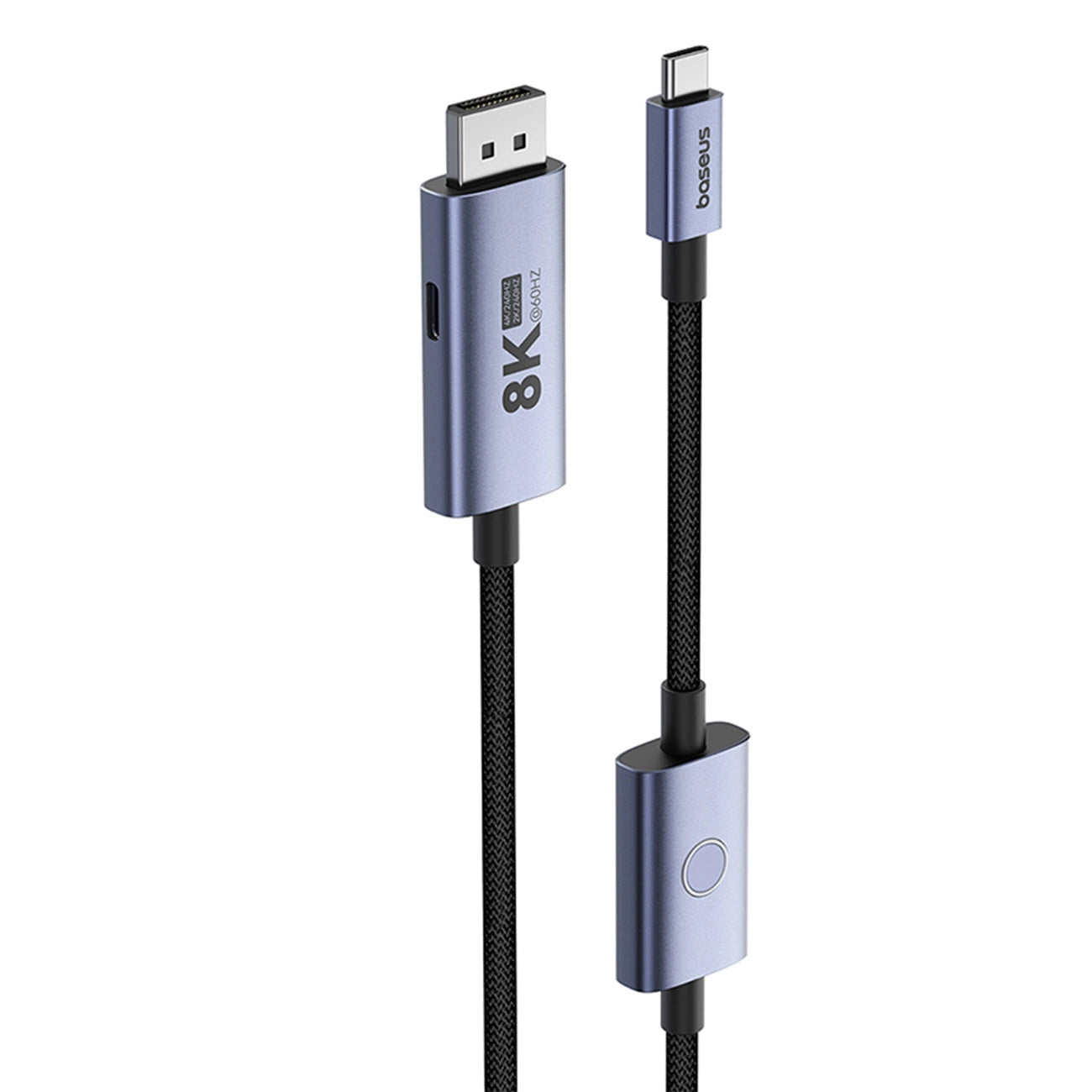 Kabel audio i wideo USB-C - DisplayPort Baseus, 8K, 1,5 m, 1,5 m, czarny B006337070D111-02