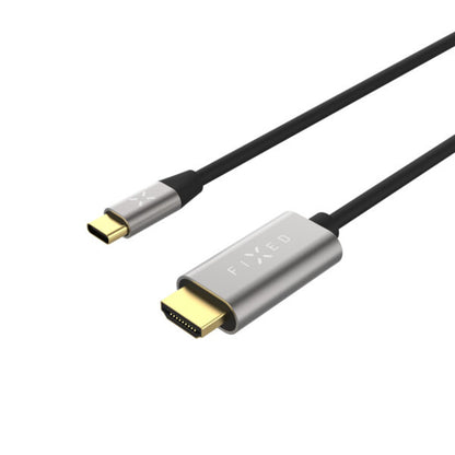 Kabel Audio i Video USB-C - HDMI Fixed, 2m, Szary