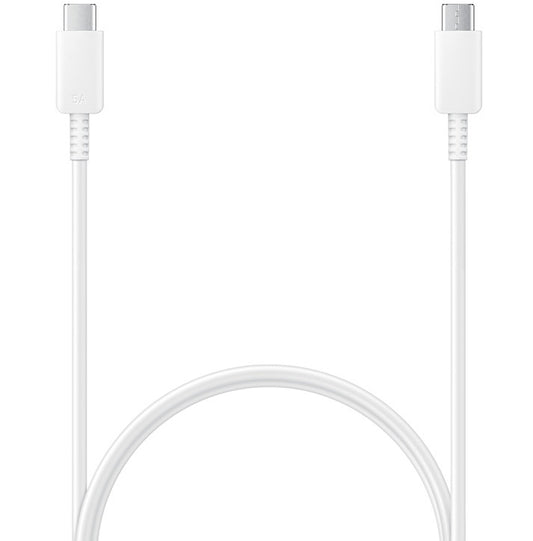 Kabel USB-C do ładowania i transmisji danych - USB-C Samsung EP-DN975, 100 W, 1 m, biały EP-DN975BWEGWW