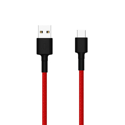 Kabel do ładowania i transmisji danych Xiaomi z USB-A na USB-C, 18 W, 1 m, czerwony SJV4110GL