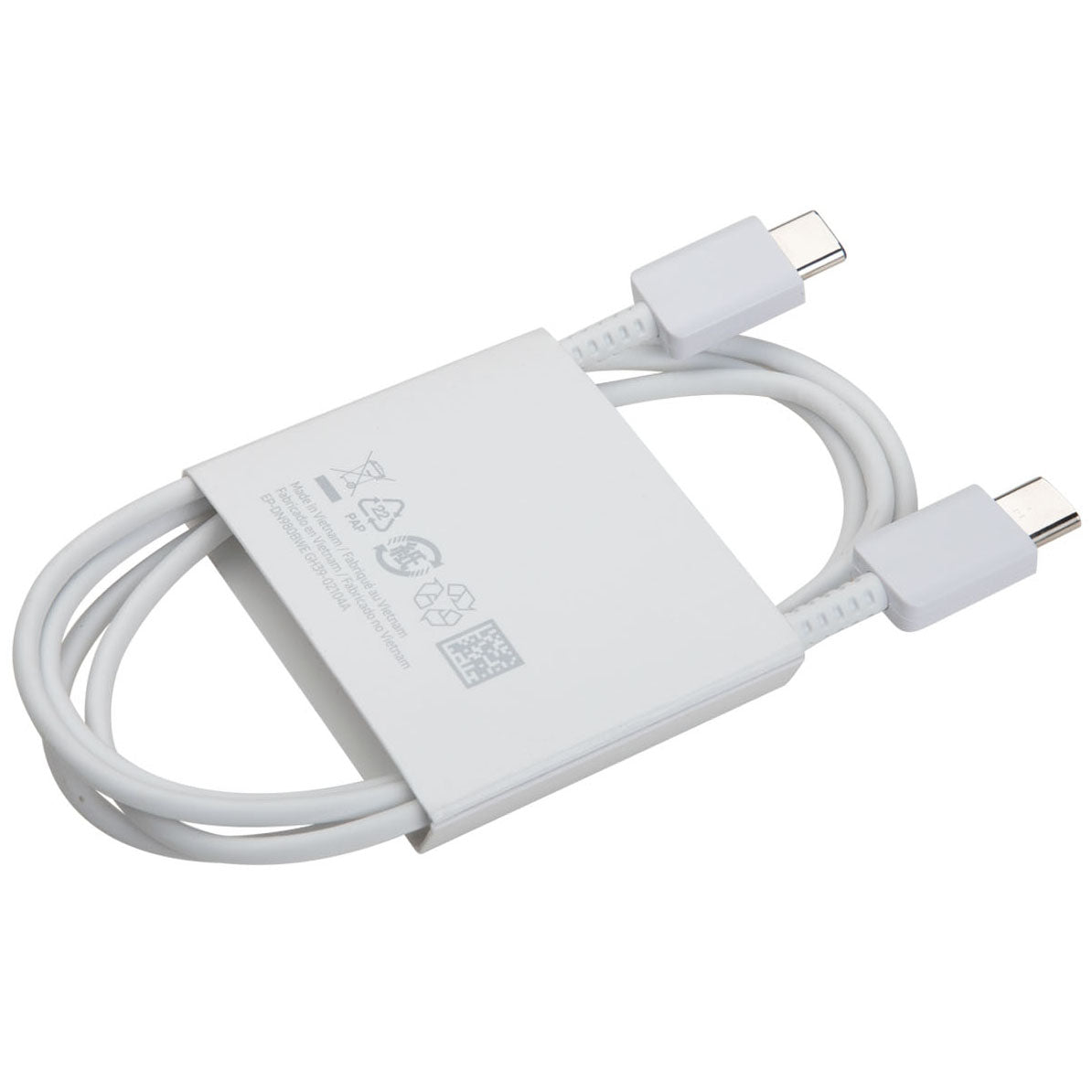 Kabel do danych i ładowania USB-C - USB-C Samsung EP-DN980BWE, 25W, 1m, Biały GH39-02115A