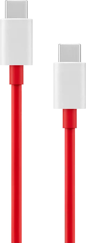 Kabel USB-C do ładowania i transmisji danych - USB-C OnePlus DL152, 150W, 1m, czerwony 5461100529