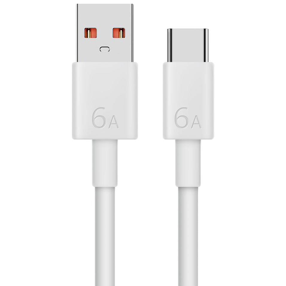 Kabel do transmisji danych i ładowania USB-A - USB-C Huawei, 66 W, 1 m, biały 04072004