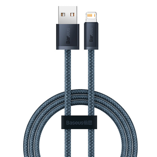 Kabel do ładowania i transmisji danych USB-A - Lightning Baseus Dynamic Series, 18 W, 1 m, szary 