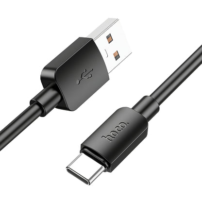 Kabel do danych i ładowania USB-A - USB-C HOCO X96, 27W, 0,25m, Czarny