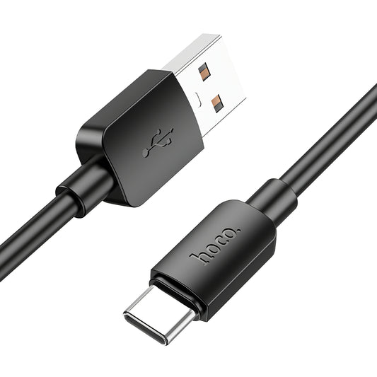 Kabel do danych i ładowania USB-A - USB-C HOCO X96, 27W, 0,25m, Czarny