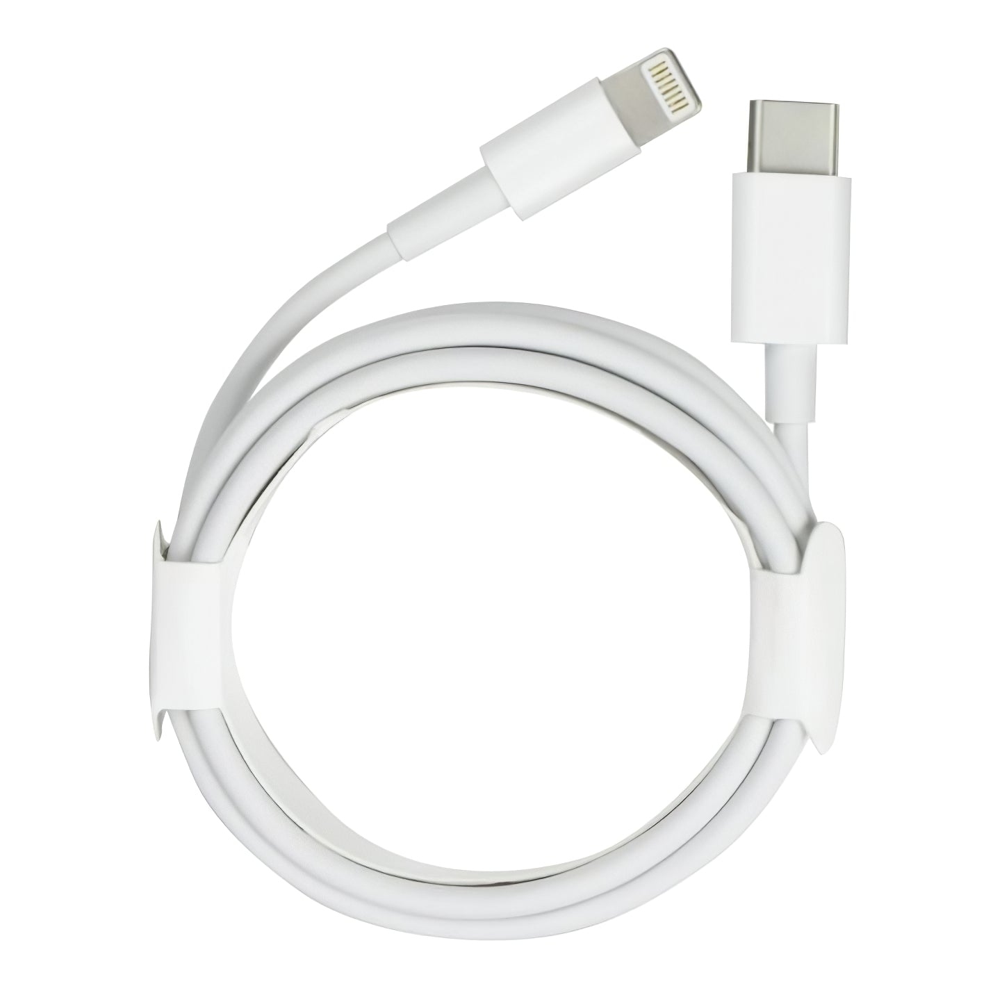 Kabel do danych i ładowania USB-C - Lightning OEM, 12W, 1m, biały