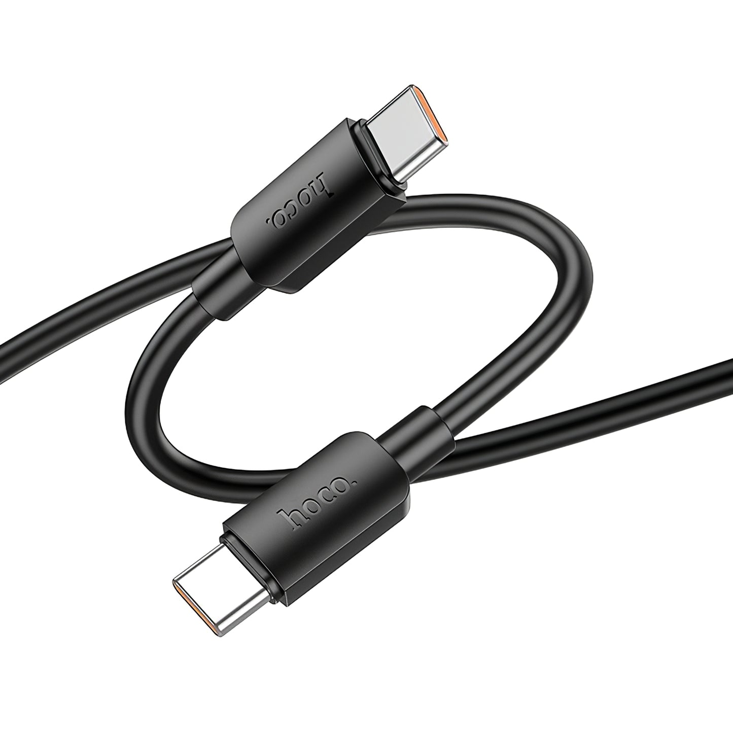 Kabel do danych i ładowania USB-C - USB-C HOCO X96, 100W, 1m, Czarny