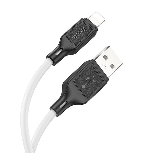 Kabel do danych i ładowania USB-A - Lightning HOCO X90, 18W, 1m, Biały