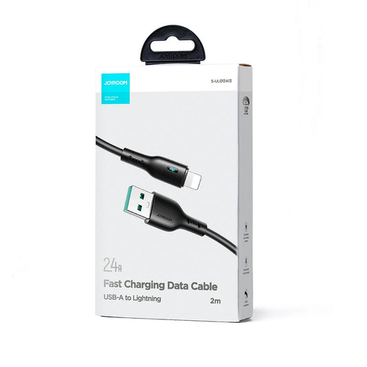 Kabel do danych i ładowania USB-A - Lightning Joyroom A13, 18W, 2m, Czarny