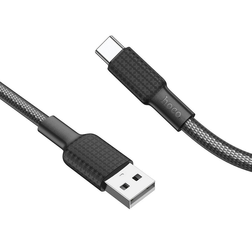 Kabel do danych i ładowania USB-A - USB-C HOCO X69, 18W, 1m, Czarny