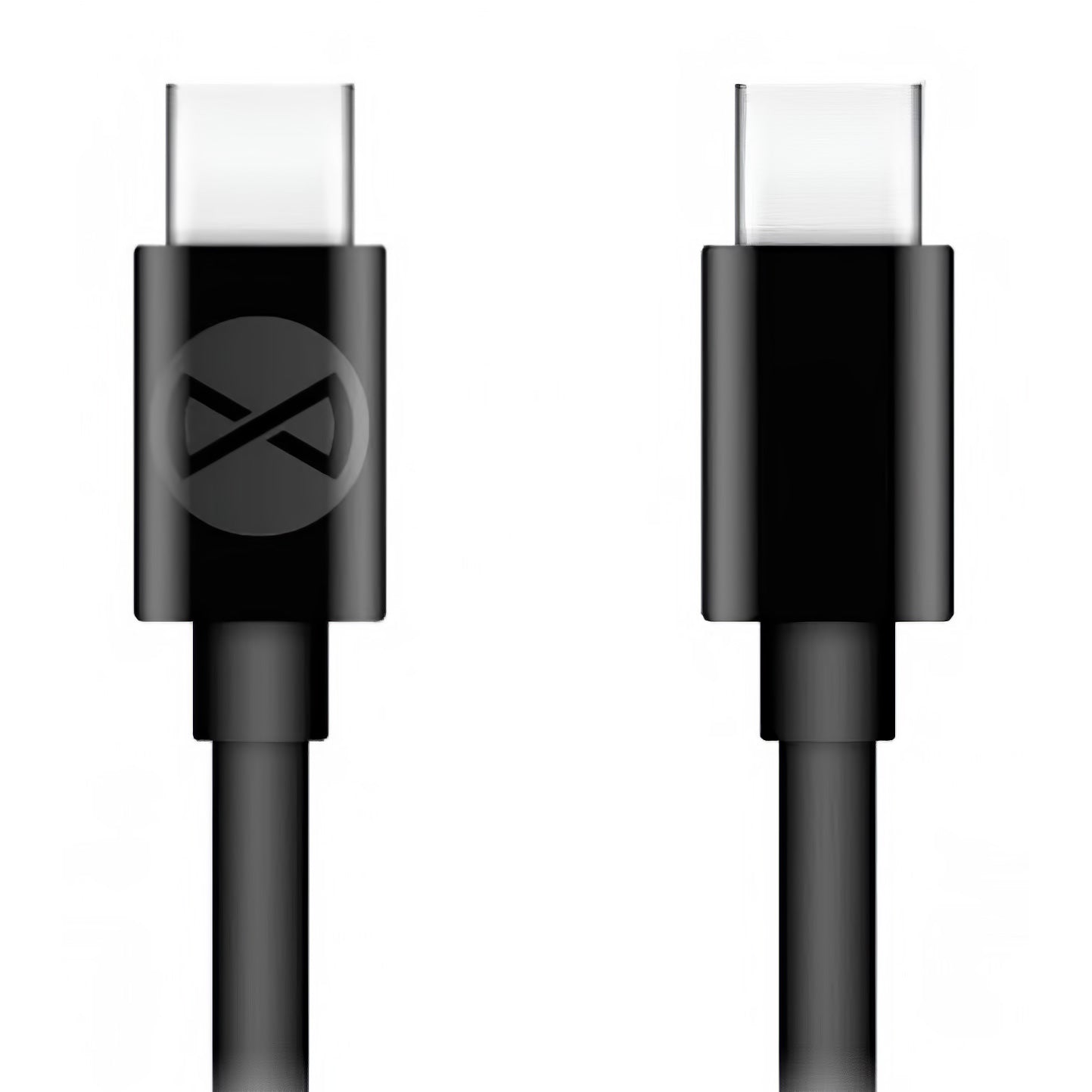 Kabel do danych i ładowania USB-C - USB-C Forever, 60W, 1m, Czarny