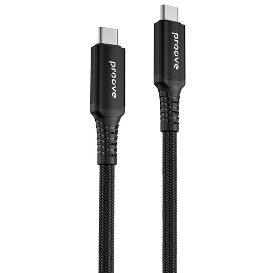 Kabel do danych i ładowania USB-C - USB-C Proove Speed Line, 240W, 1m, Czarny