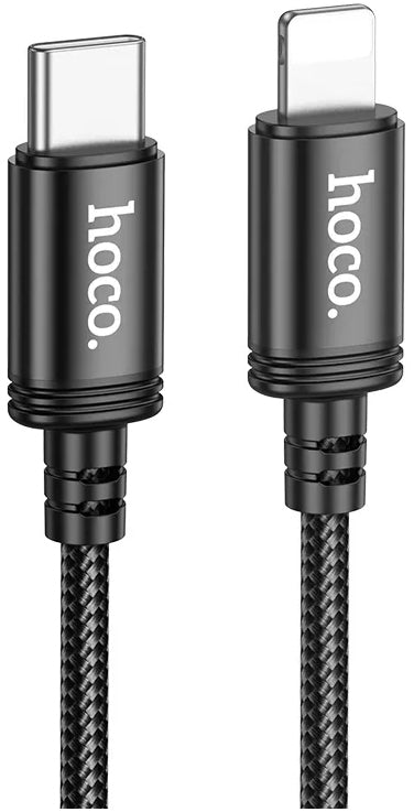 Kabel do danych i ładowania USB-C - Lightning HOCO X89, 27W, 2m, Czarny