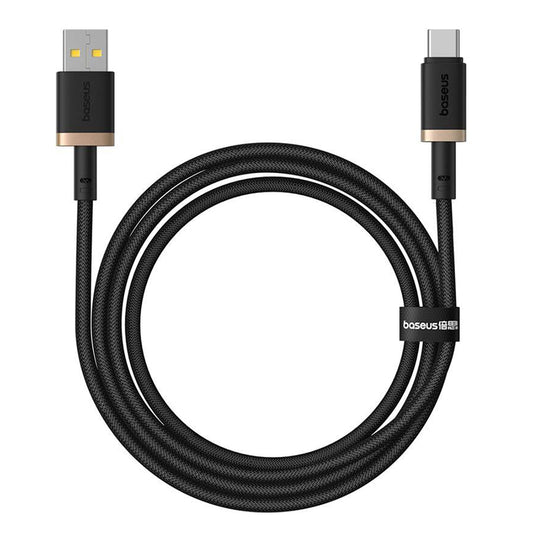 Kabel do danych i ładowania USB-A - USB-C Baseus Dura Series, 60W, 1m, Złoty P10377802U01-00