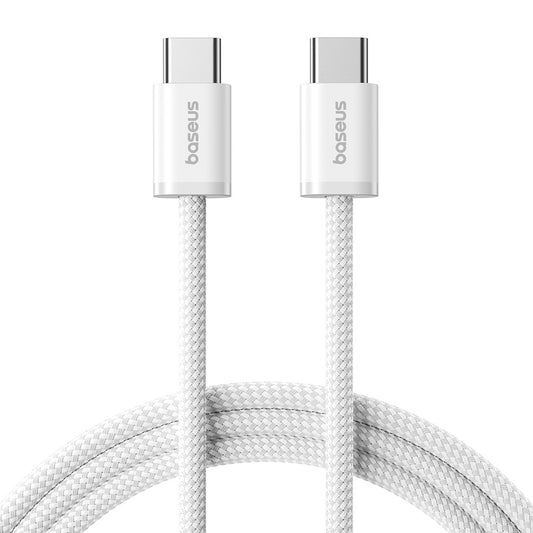 Kabel do danych i ładowania USB-C - USB-C Baseus Dynamic 4 Series, 100W, 1m, Biały P10381400211-00