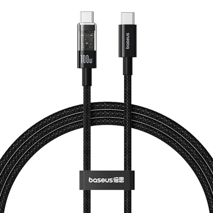 Kabel USB-C - USB-C Baseus Gem do danych i ładowania, 100W, 2m, Czarny P10373000111-01