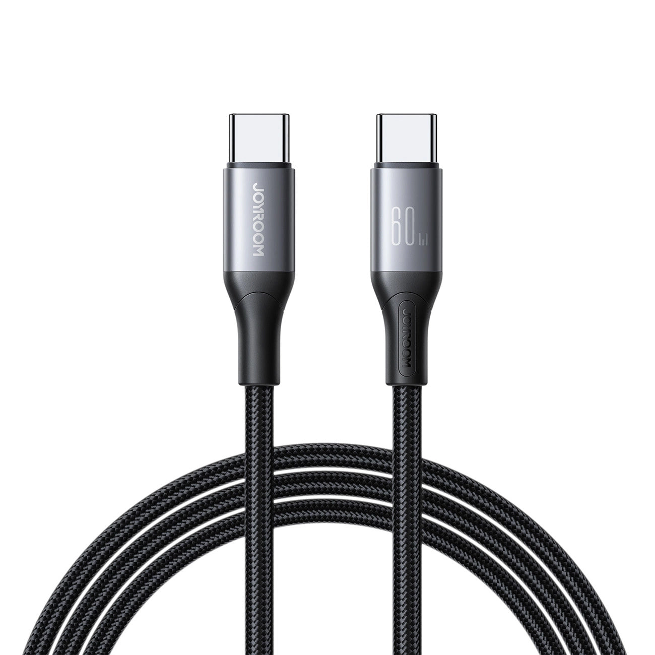 Kabel do danych i ładowania USB-C - USB-C Joyroom S-A28 Flash, 60W, 1m, Czarny