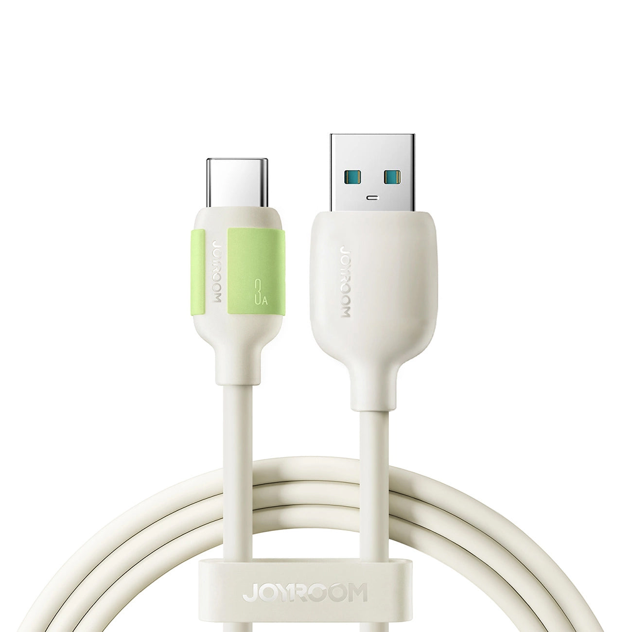 Kabel do danych i ładowania USB-A - USB-C Joyroom S-A53, 30W, 2m, Beżowy