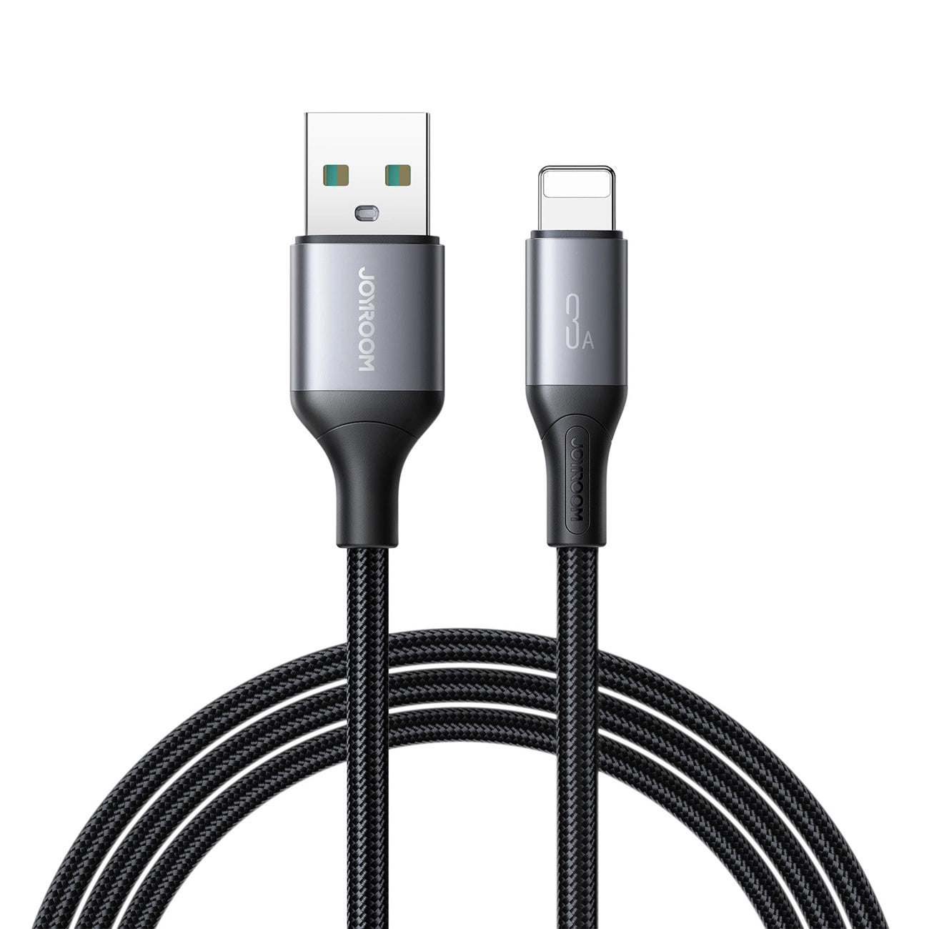 Kabel do danych i ładowania USB-A - Lightning Joyroom S-A28 Flash, 18W, 2m, Czarny