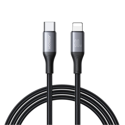 Kabel do danych i ładowania USB-C - Lightning Joyroom S-A28 Flash, 30W, 2m, Czarny