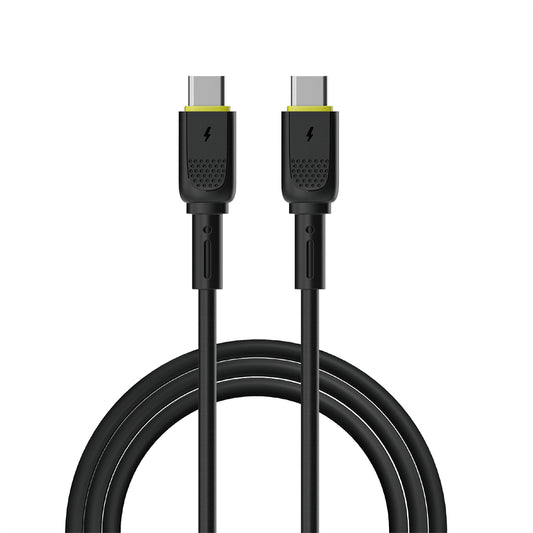 Kabel do danych i ładowania USB-C - USB-C WiWu Wi-C034, 60W, 1.2m, Czarny