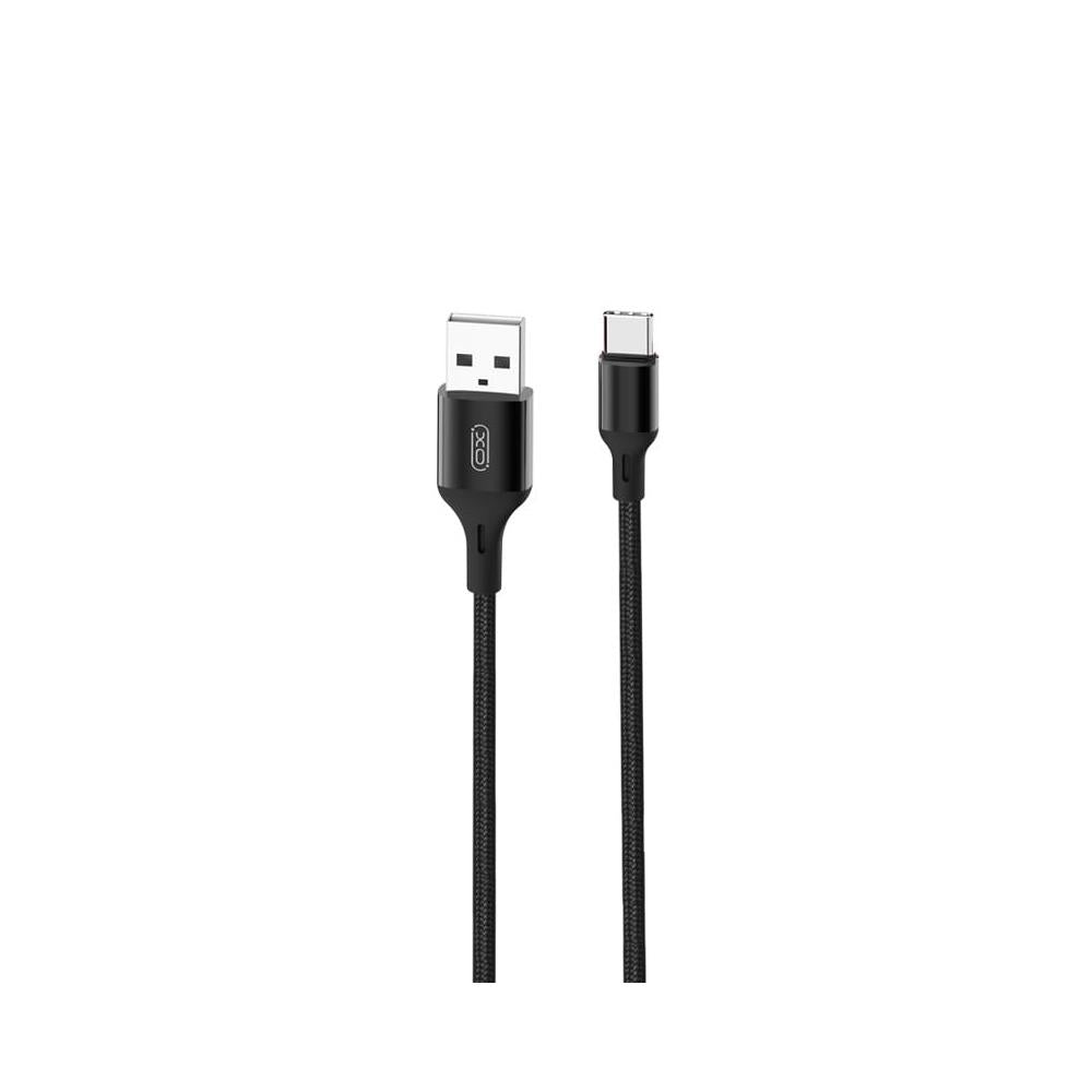 USB-A to USB-C Data and Charging Cable XO Design NB143, 18W, 1m, Black