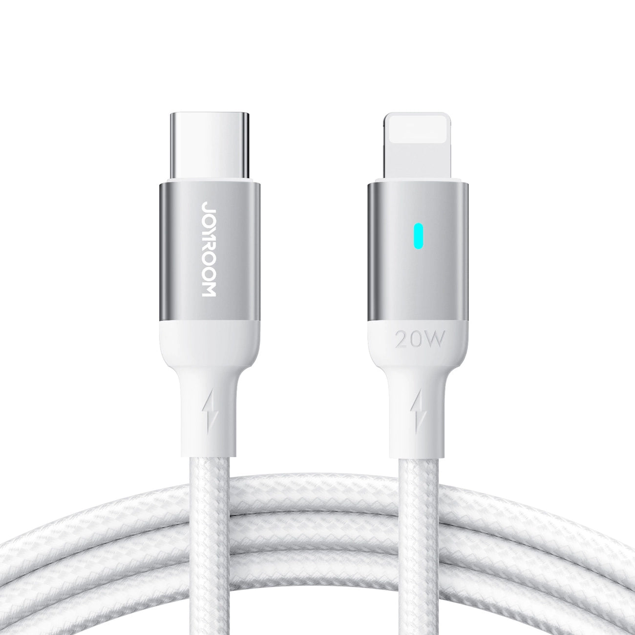 Kabel do danych i ładowania USB-C - Lightning Joyroom S-A10, 20W, 1.2m, Biały