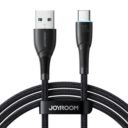 Kabel do danych i ładowania USB-A - USB-C Joyroom S-A32, 100W, 1m, Czarny