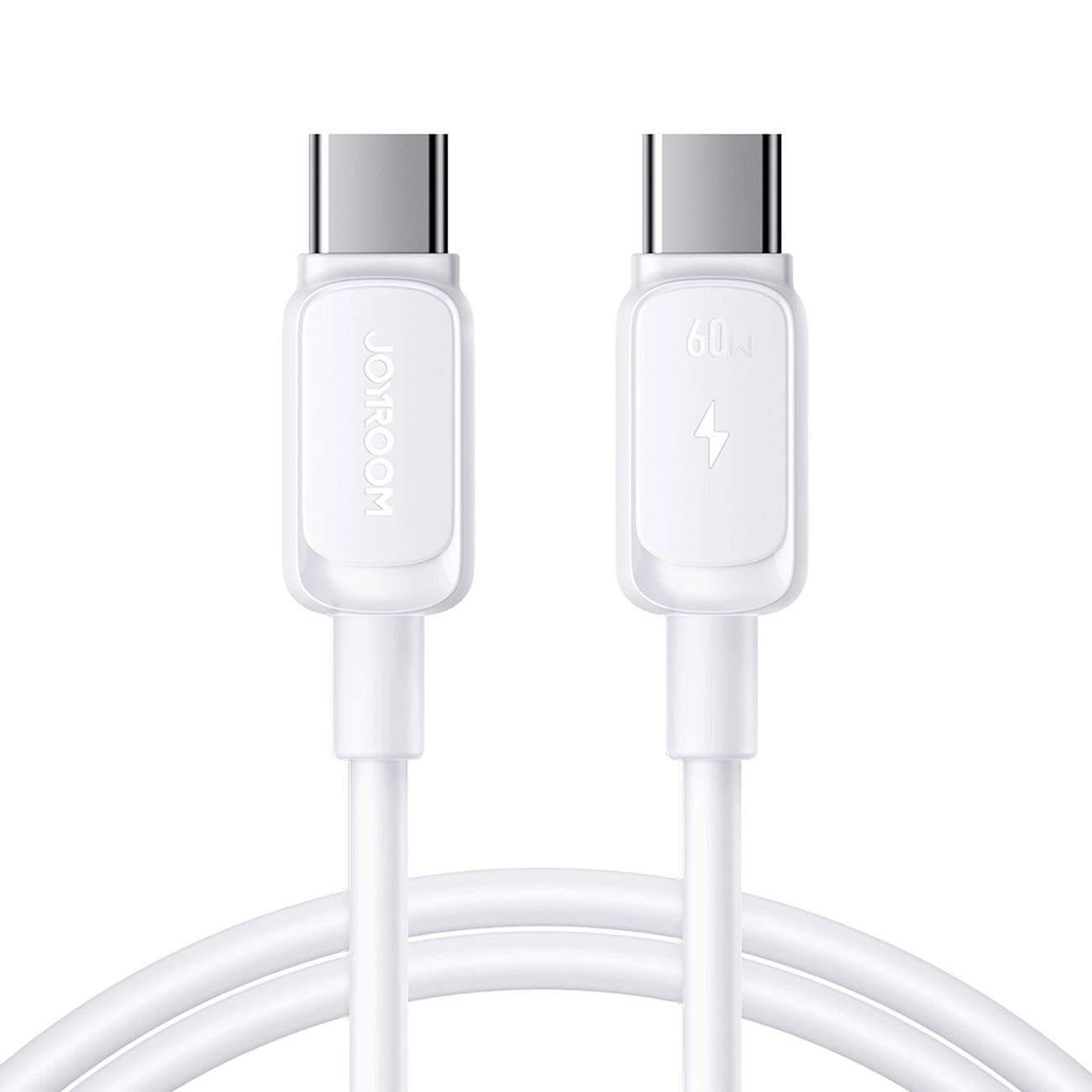 Kabel do danych i ładowania USB-C - USB-C Joyroom S-A14, 60W, 1.2m, Biały