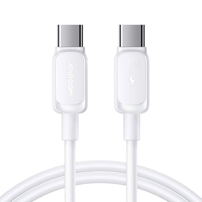 Kabel do danych i ładowania USB-C - USB-C Joyroom S-A14, 60W, 1.2m, Biały