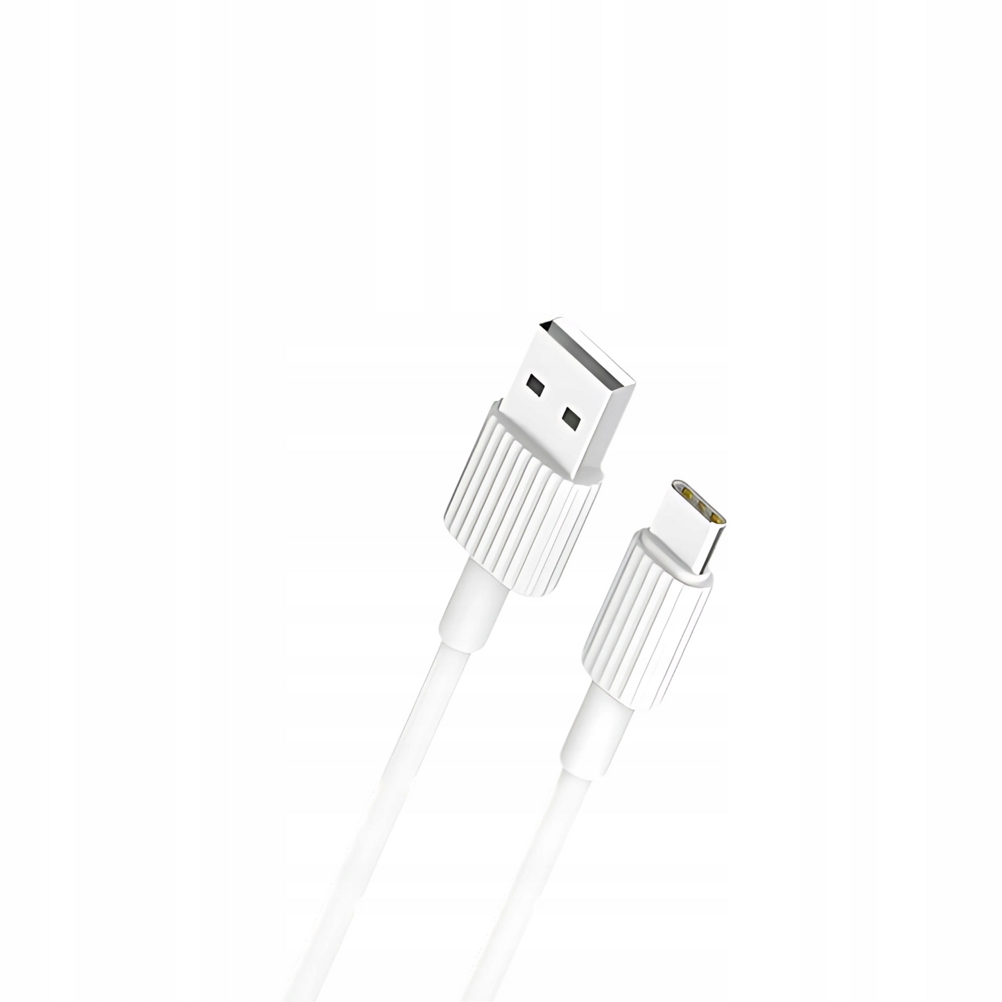 Kabel do danych i ładowania USB-A - USB-C XO Design NB156, 60W, 1m, Biały