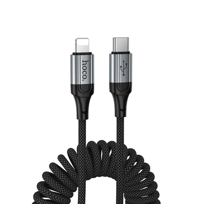 Kabel do danych i ładowania USB-C - Lightning HOCO X121, 27W, 1.5m, Czarny