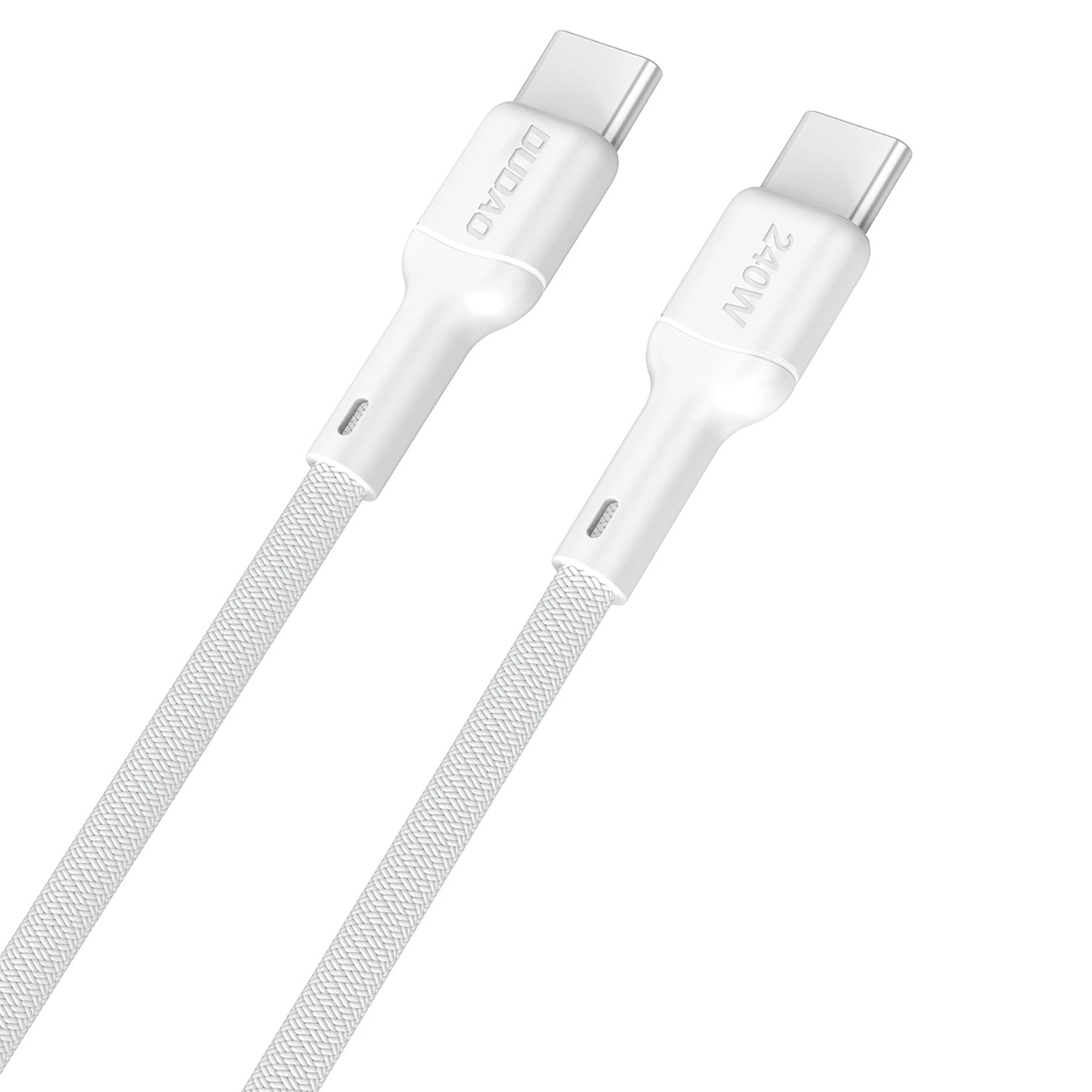 Kabel do danych i ładowania USB-C - USB-C Dudao L9C Max, 240W, 2m, Biały