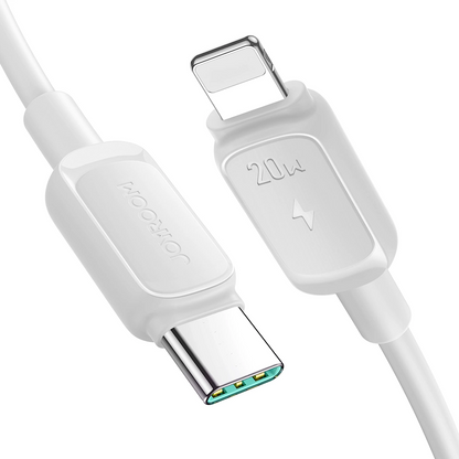 Kabel do danych i ładowania USB-C - Lightning Joyroom S-A14, 30W, 1.2m, Biały
