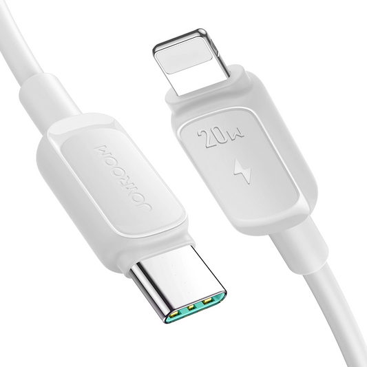 Kabel do danych i ładowania USB-C - Lightning Joyroom S-A14, 30W, 1.2m, Biały