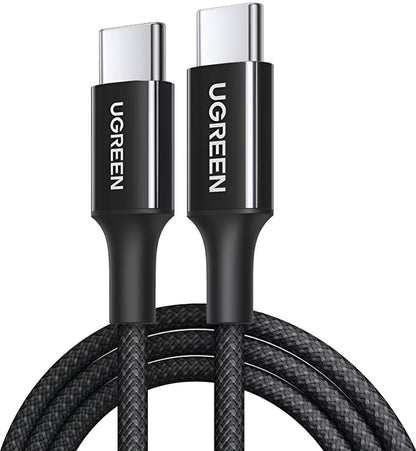 Kabel do danych i ładowania USB-C - USB-C UGREEN L501, 60W, 2m, Czarny