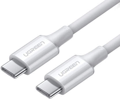 Kabel do danych i ładowania USB-C - USB-C UGREEN US300, 100W, 2m, Biały