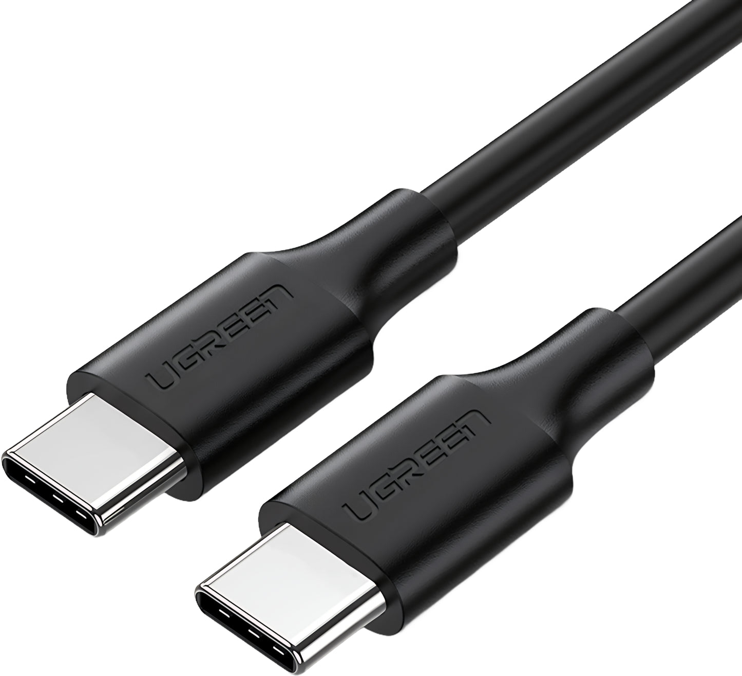 Kabel do danych i ładowania USB-C - USB-C UGREEN US286, 60W, 3m, Czarny