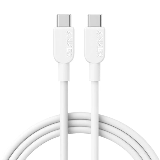 Kabel USB-C do USB-C Anker 310, 240W, 1.8m, Biały A81D6H21
