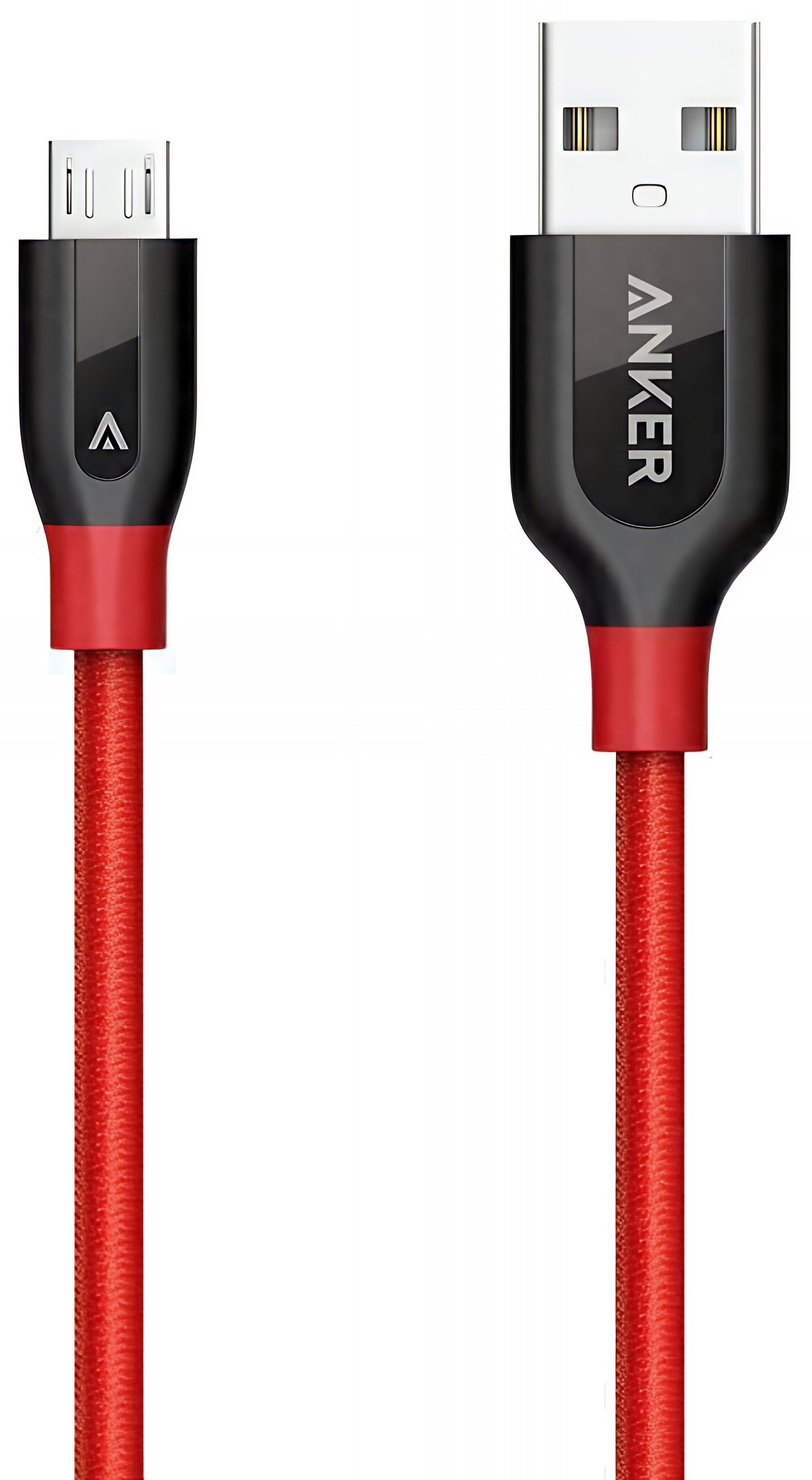 Kabel do danych i ładowania USB-A - microUSB Anker PowerLine+, 18W, 0.91m, Czerwony A8142G91