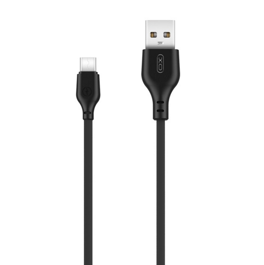 Kabel do danych i ładowania USB-A - USB-C XO Design NB103, 18W, 2m, Czarny