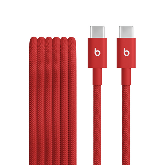 Kabel USB-C do USB-C Beats, 1,5m, Czerwony MDGF4ZM/A