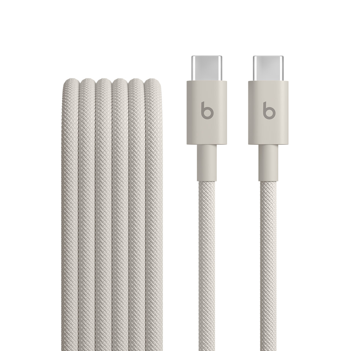 Kabel do danych i ładowania USB-C - USB-C Beats, 1,5m, Beżowy MDGD4ZM/A