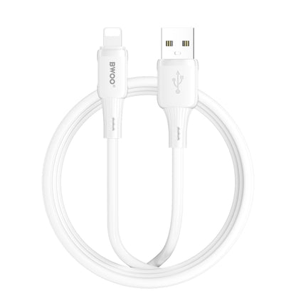 USB-A to Lightning Data and Charging Cable BWOO X329L, 15W, 1m, White